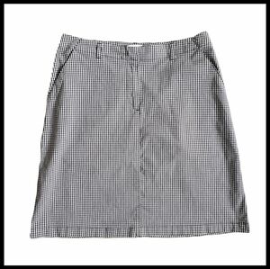 Northern Reflections Women's Gingham A-Line Skirt Size 10